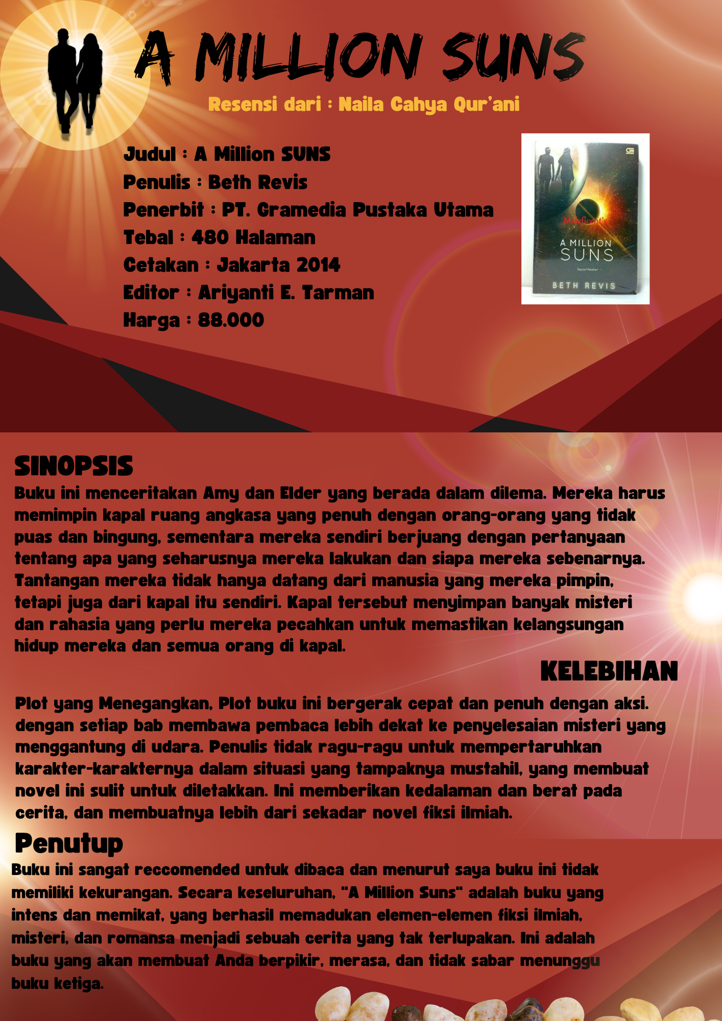 Resensi Novel “A Million Suns” – Naila Cahya Qur’ani XI IPS 2