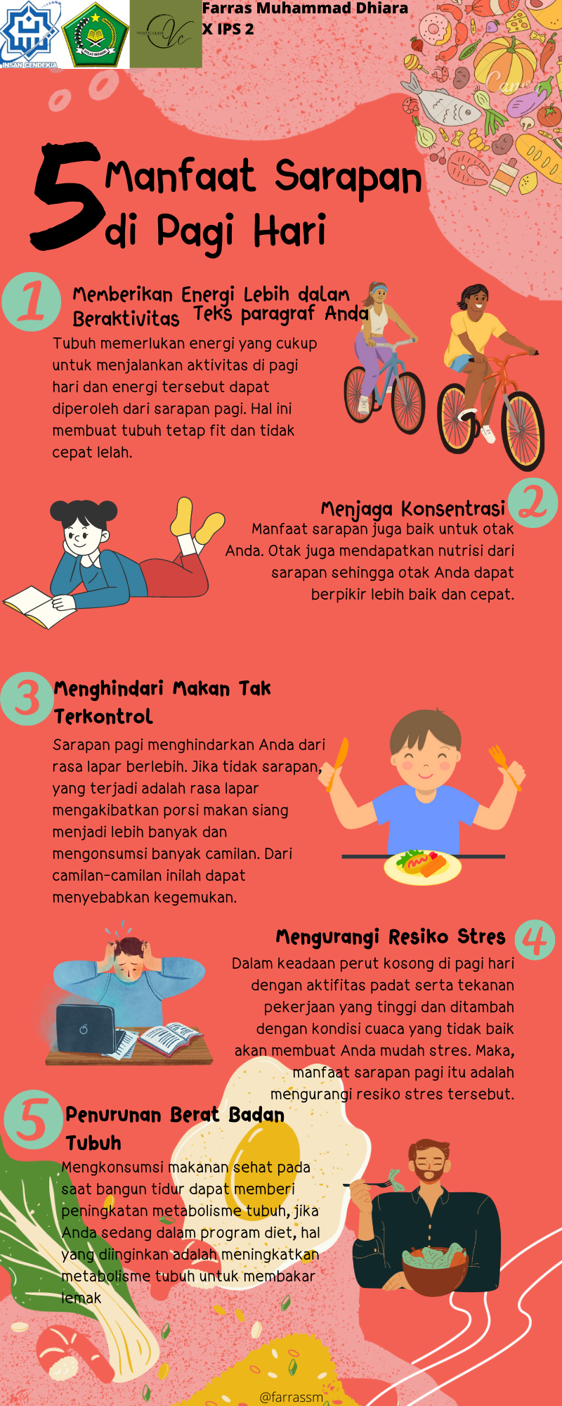 Poster Teks Eksposisi - Farras Muhammad Dhiara - X IPS 2