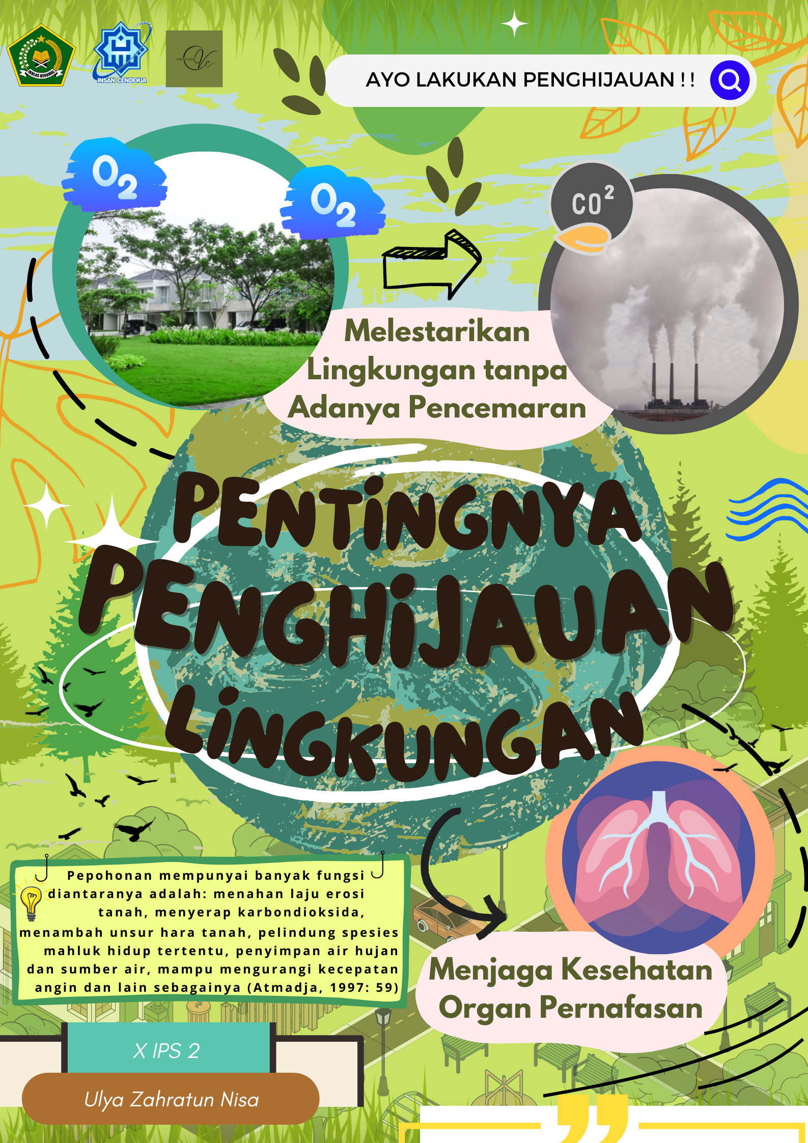 Poster Teks Eksposisi - Ulya Zahratun Nisa - X IPS 2