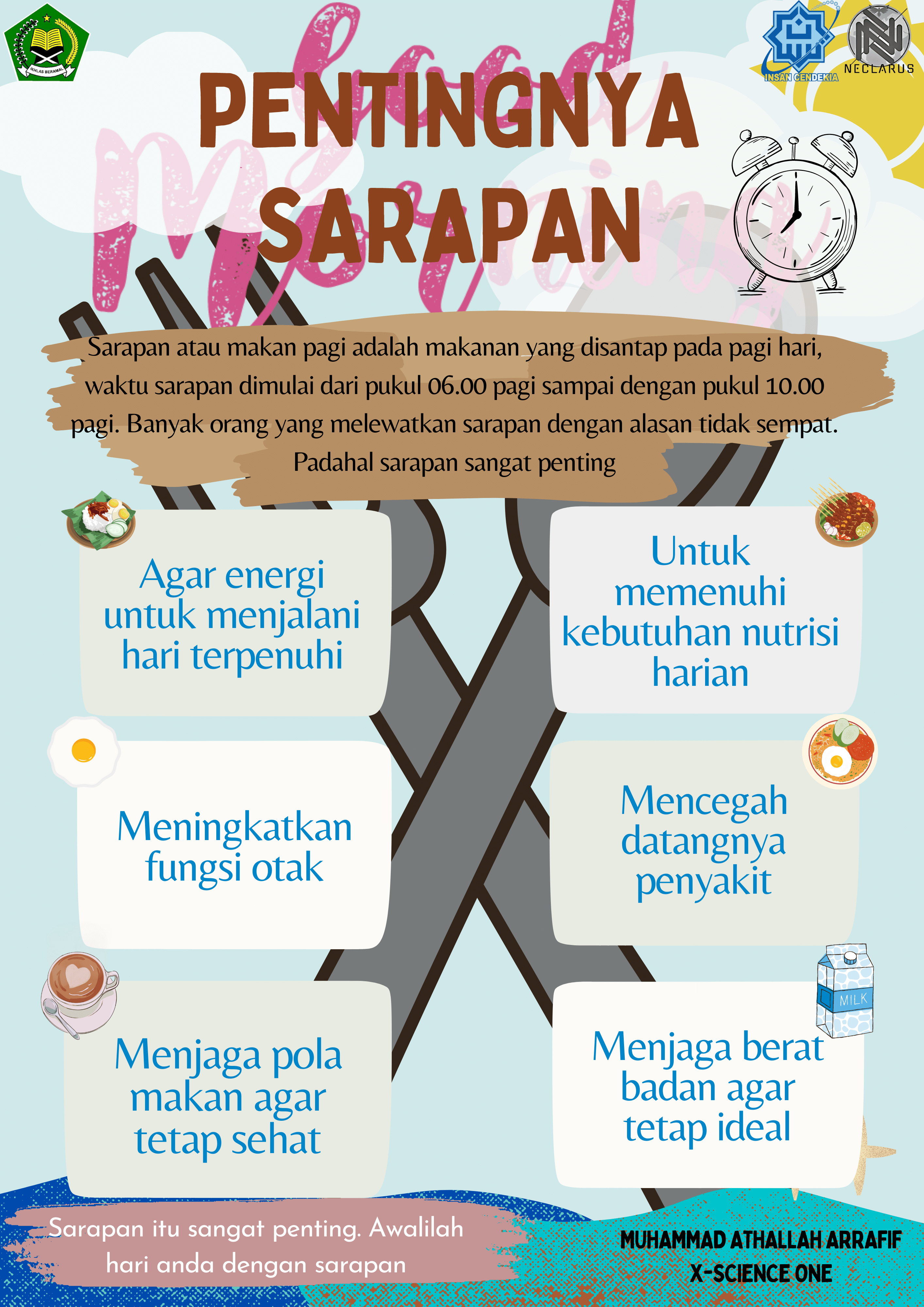 POSTER TEKS EKPOSISI - MUHAMMAD ATHALLAH ARRAFIF - X IPA 1