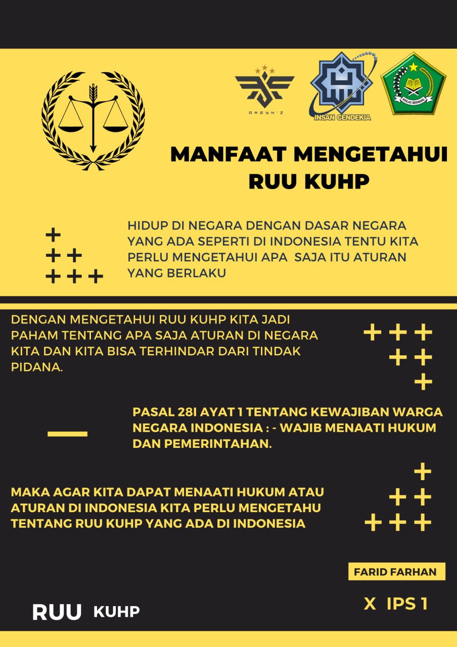 POSTER TEKS EKSPOSISI – FARID FARHAN – X IPS 1