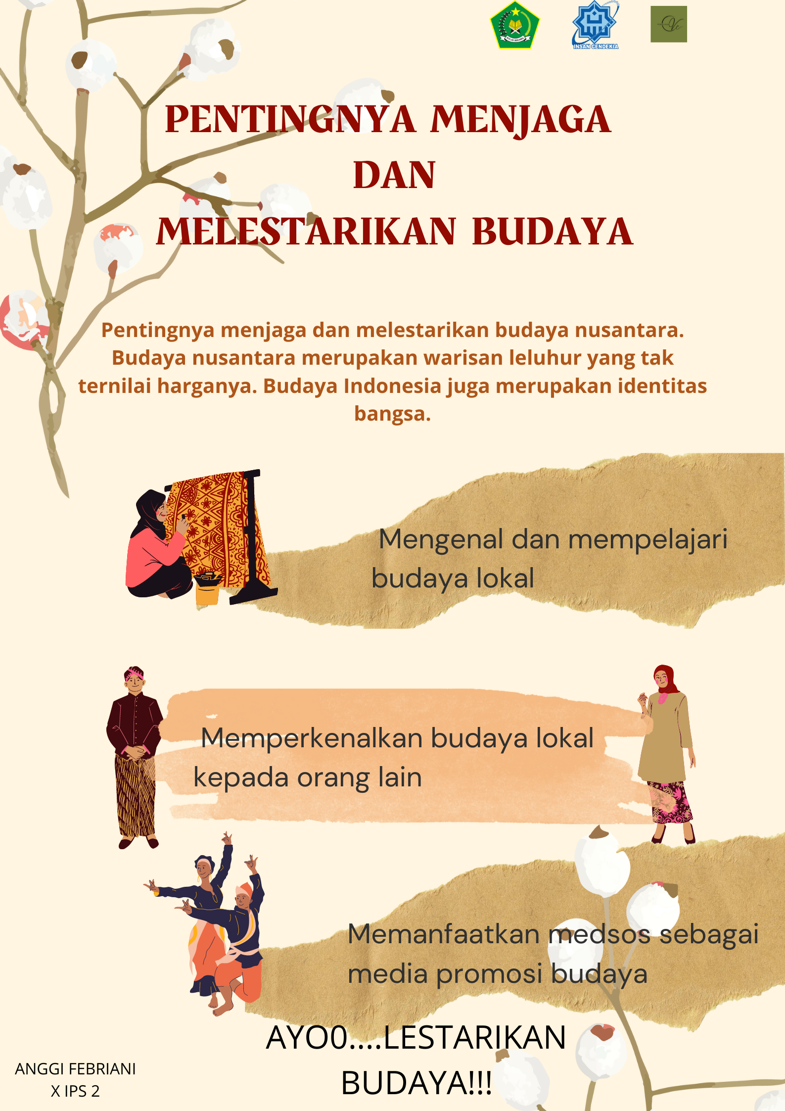 Poster Teks Eksposisi - Anggi Febriani - X IPS 2