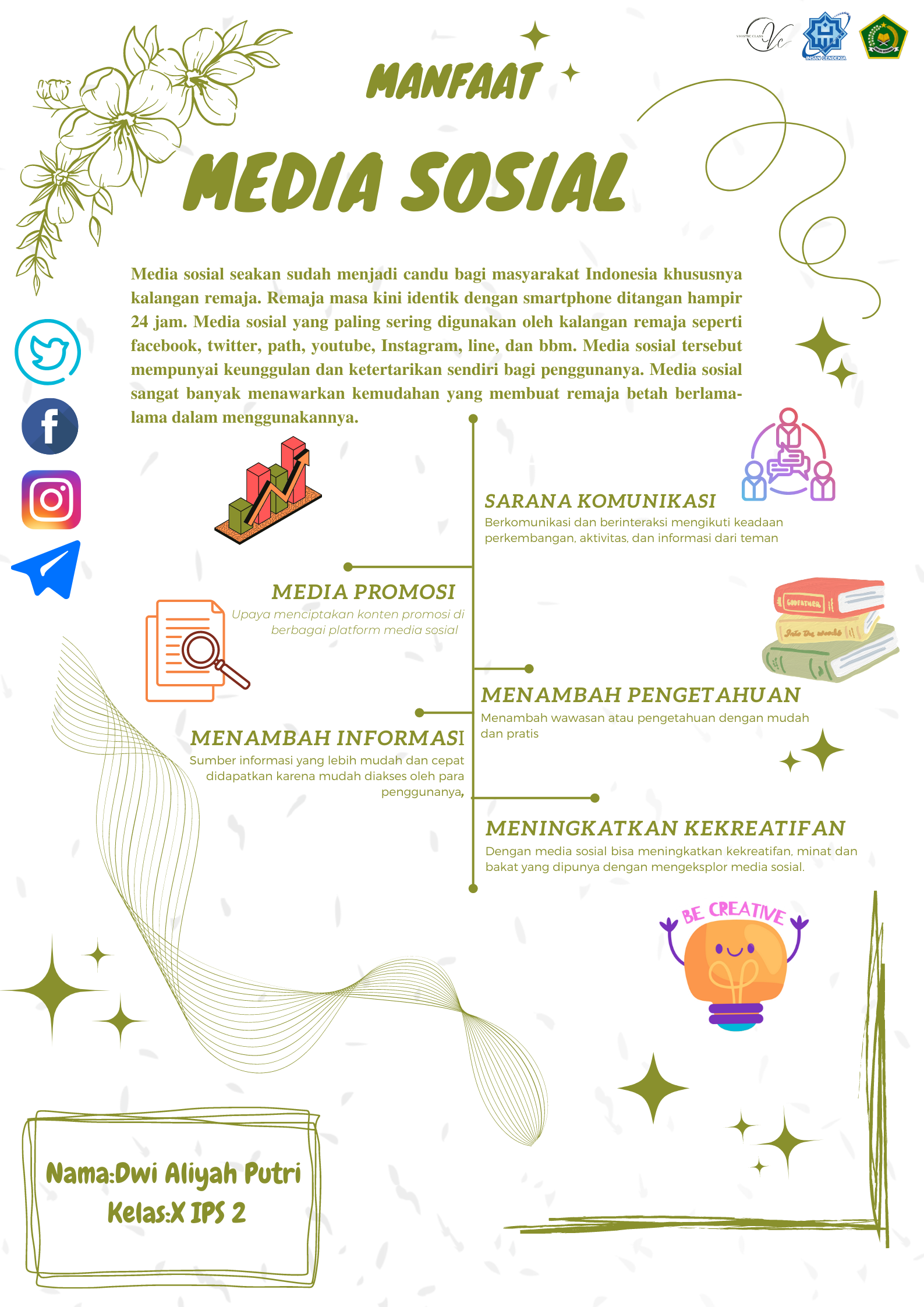 Poster Teks Eksposisi - Dwi Aliyah Putri - X IPS 2