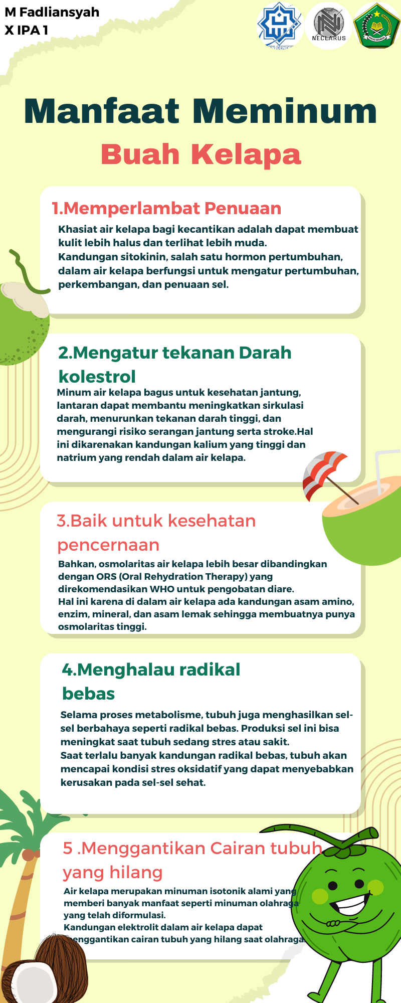 POSTER TEKS EKSPOSISI - MUHAMMAD FADLIANSYAH - X IPA 1