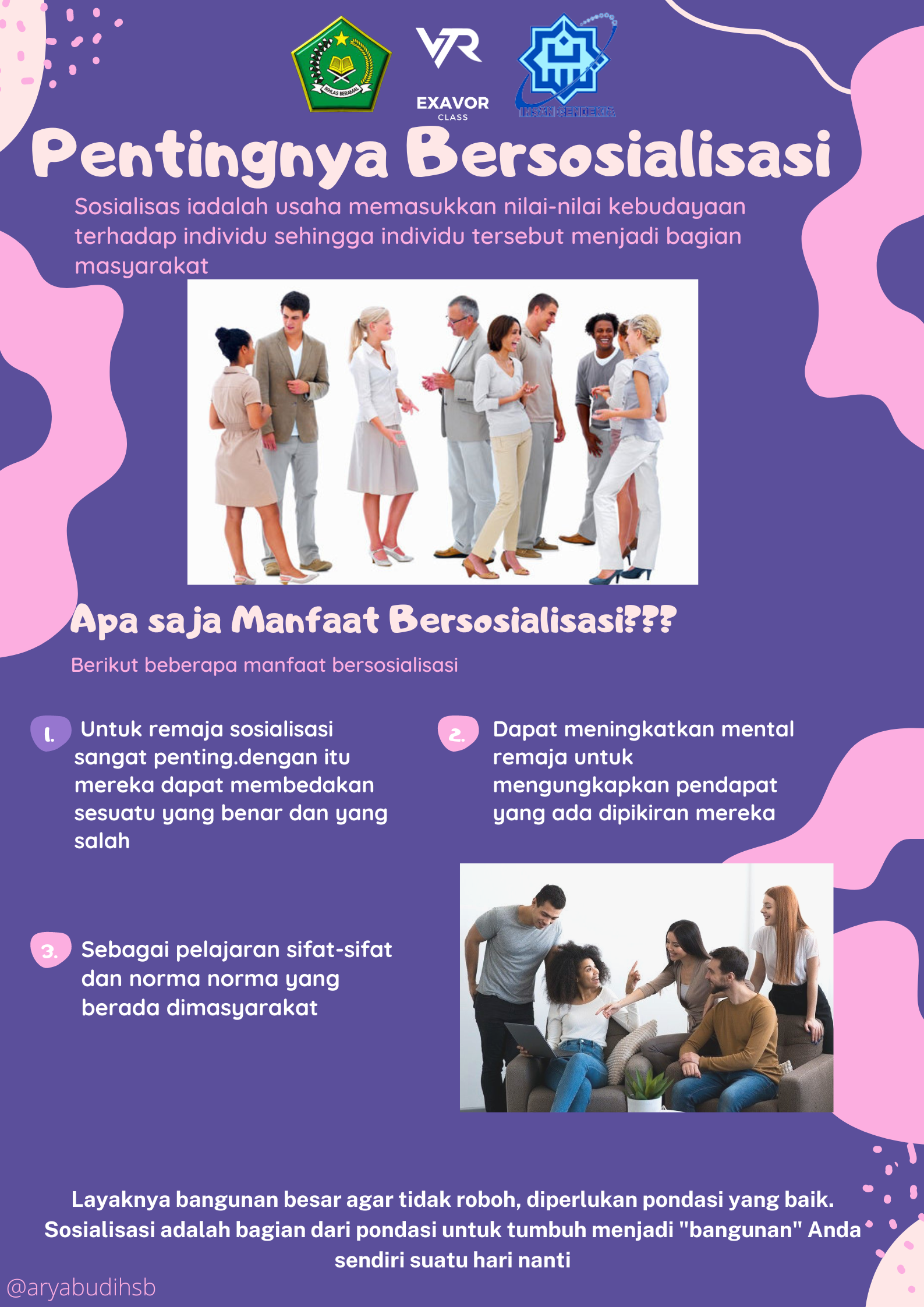 Poster teks eksposisi - Arya Budi Azhari - X Ipa 2