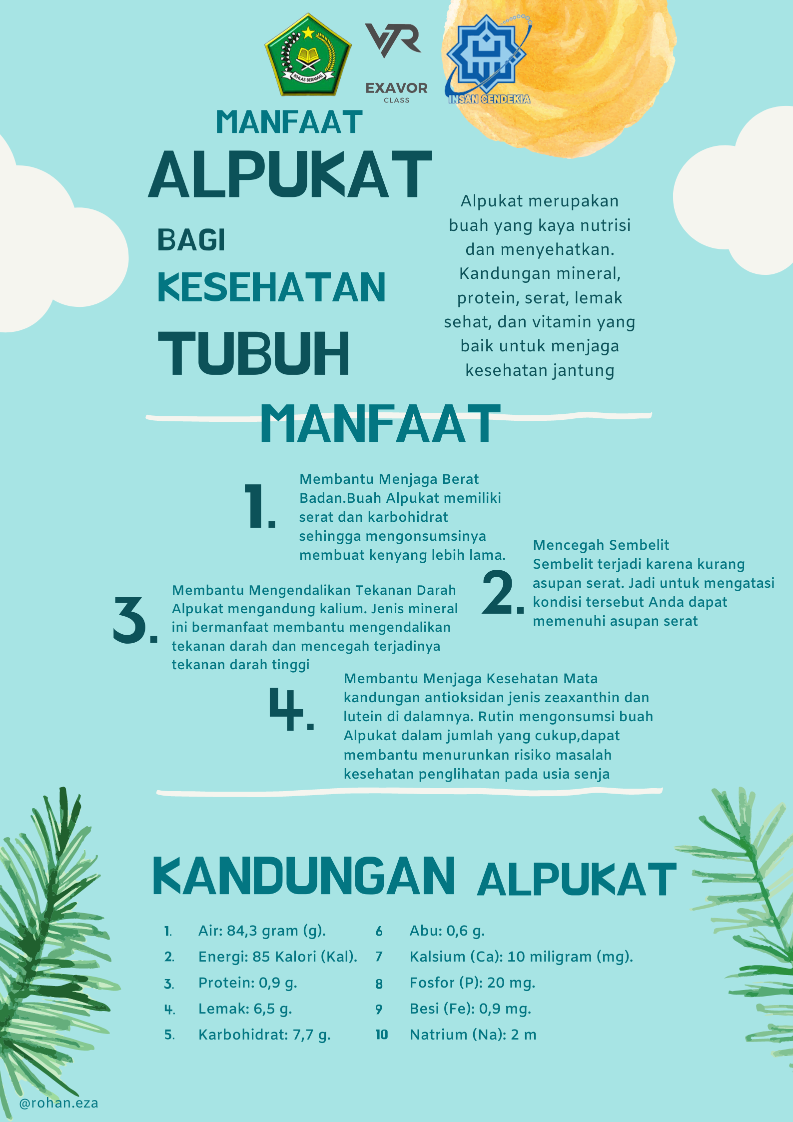 Poster Teks Eksposisi - Rohan Eza Baruri - X IPA 2