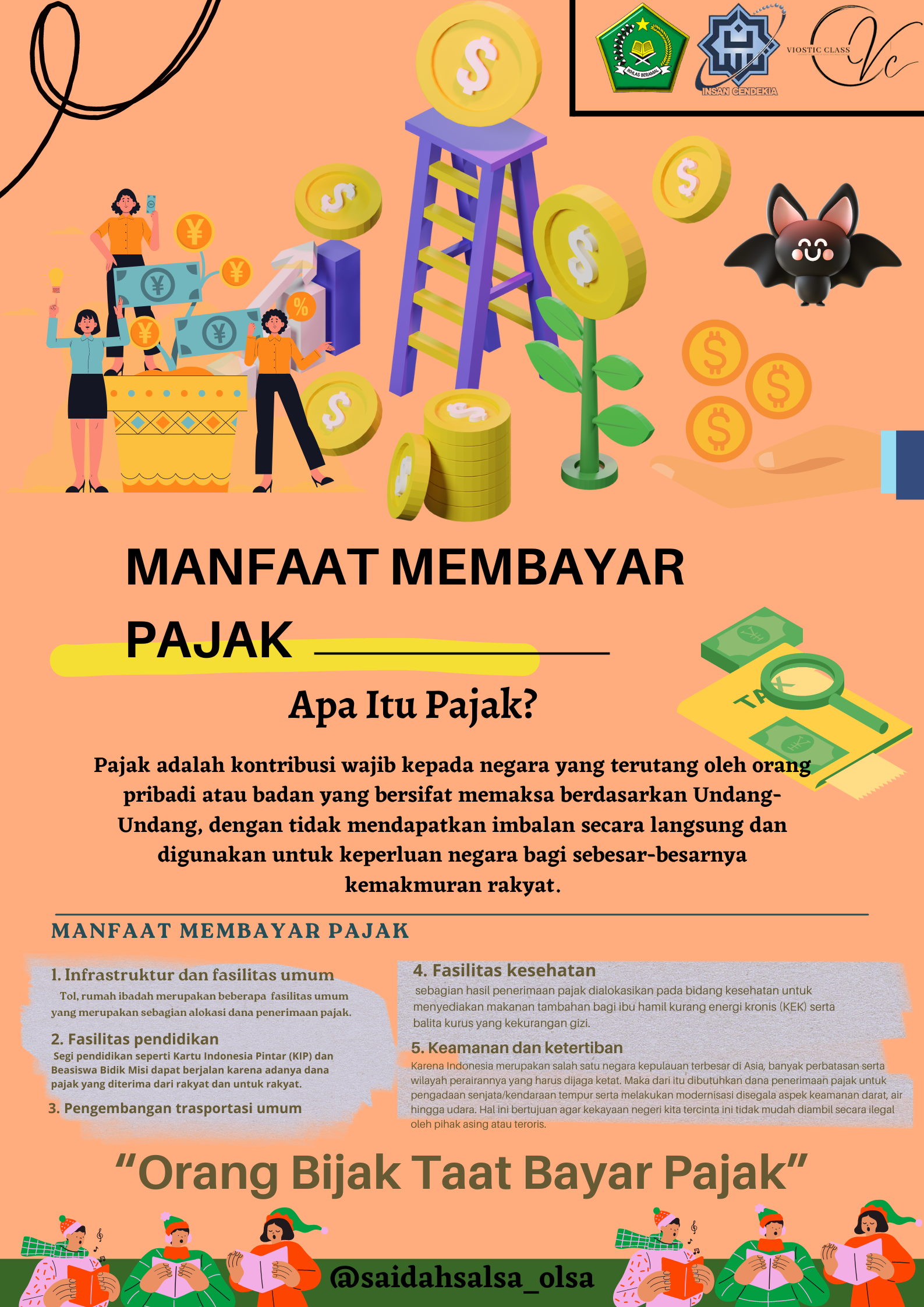 Poster Teks Eksposisi - SAIDAH SALSABIILA - X IPS 2