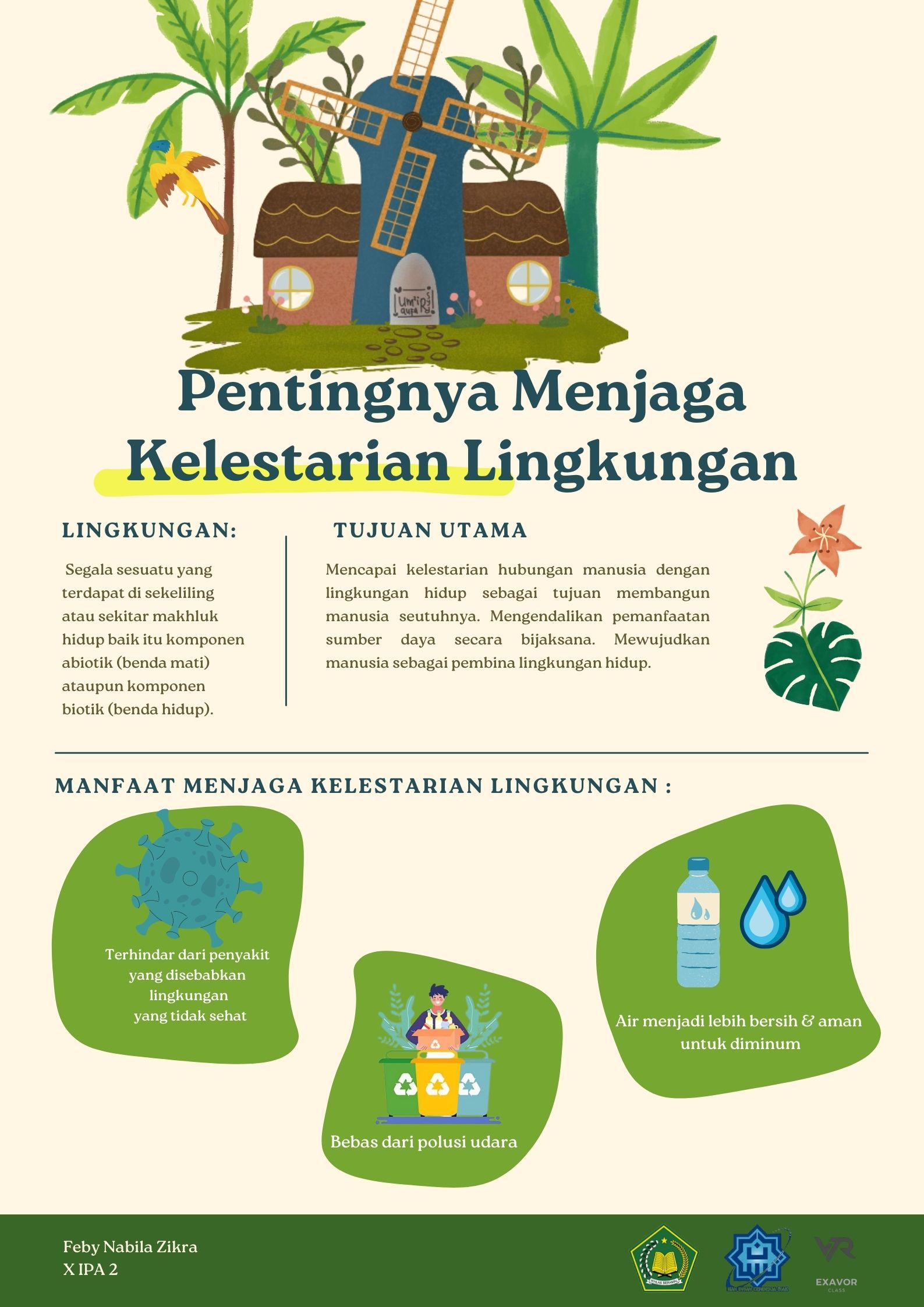 Poster Teks Eksposisi - FEBY NABILA ZIKRA - X IPA 2