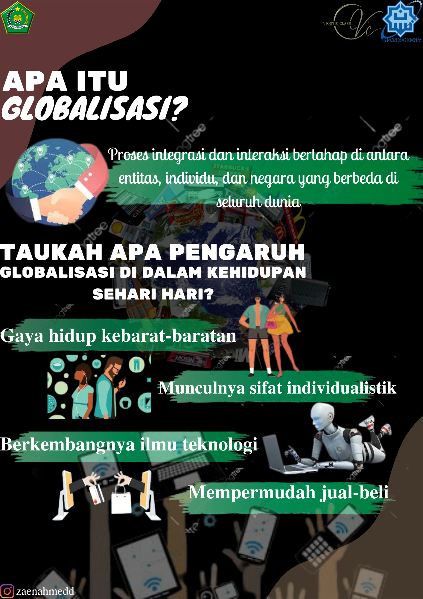 POSTER TEKS EKSPOSISI - ZAEN AHMED - X IPS 2