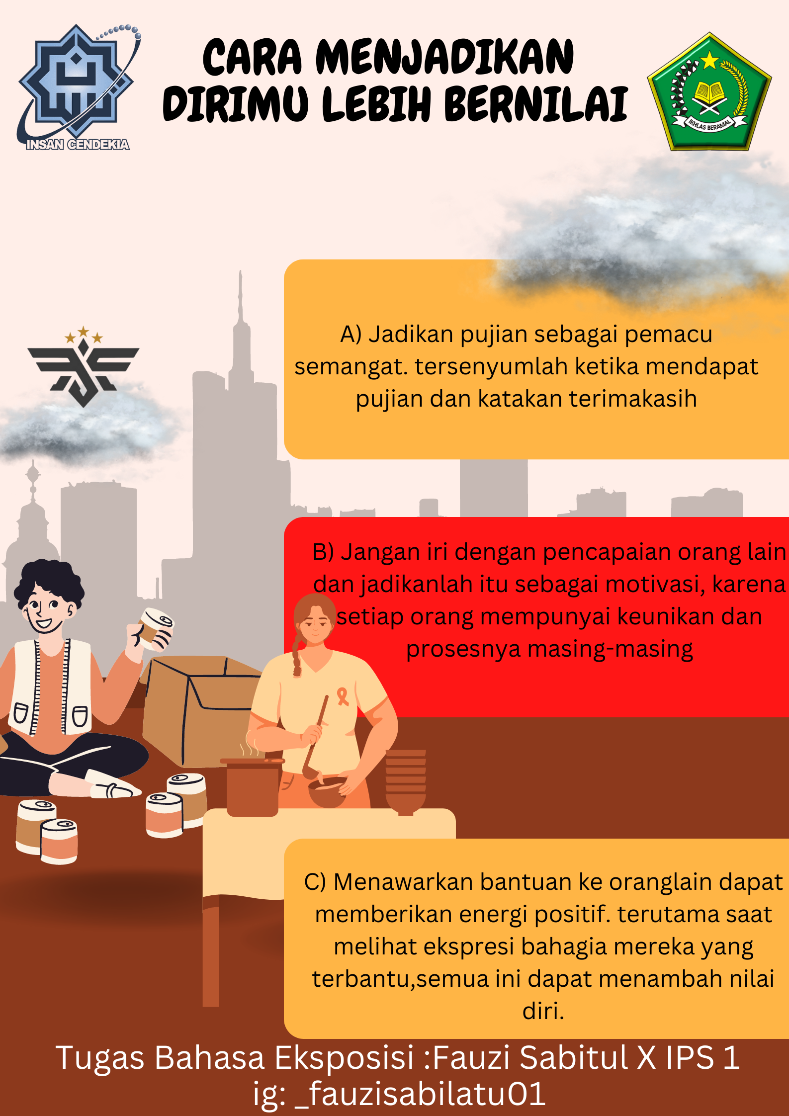 Poster Teks Eksposisi - M. Fauzi Sabitul Azmi - X IPS 1