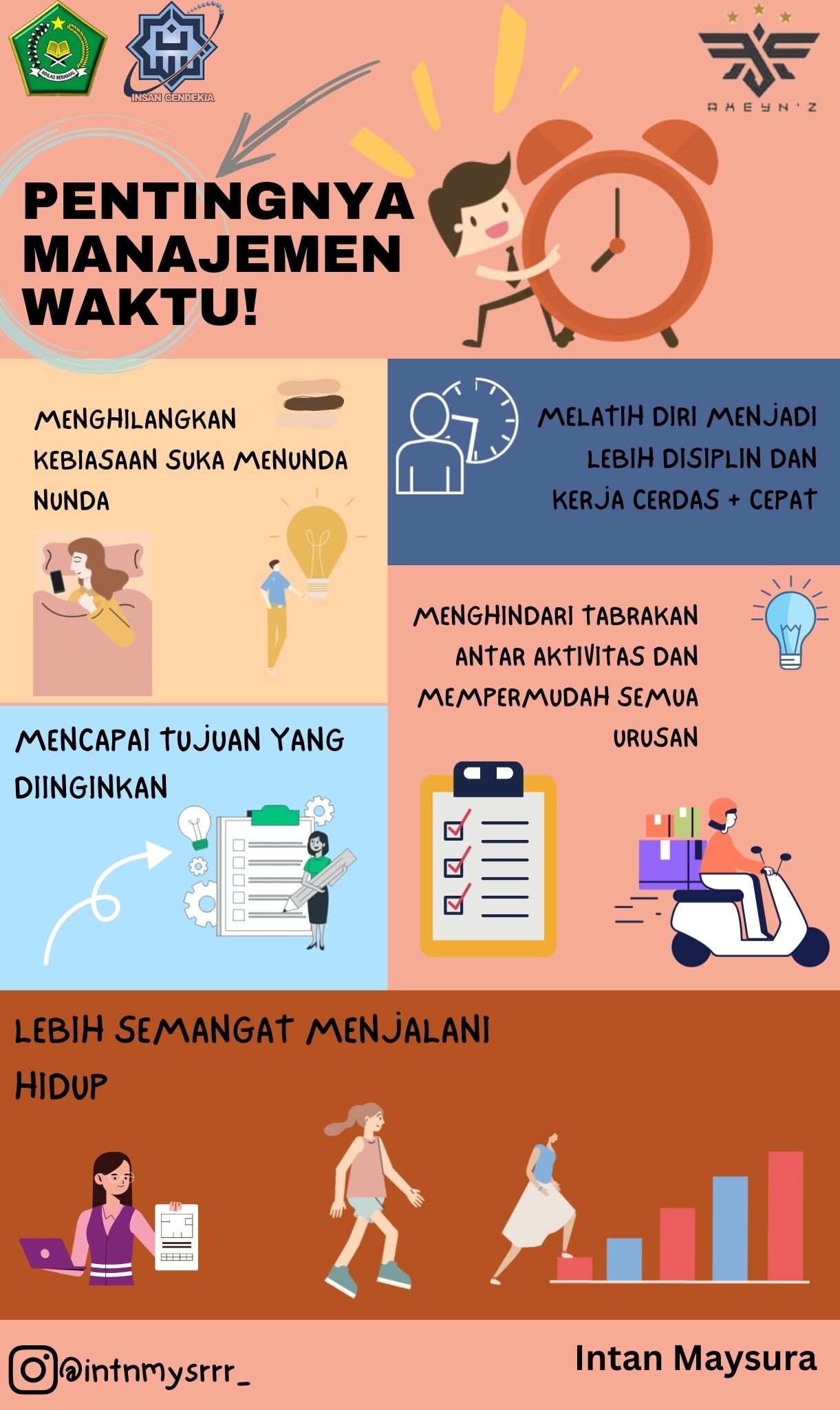 Poster Teks Eksposisi - Intan Maysura - X IPS 1